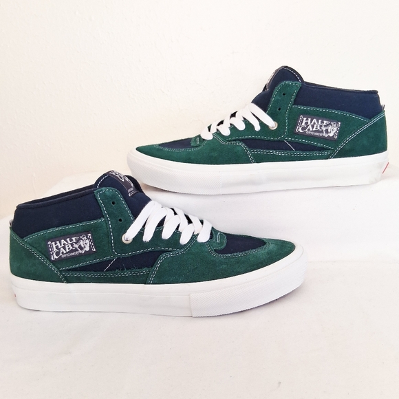 Vans Skate Half Cab Tartan Blue Green
